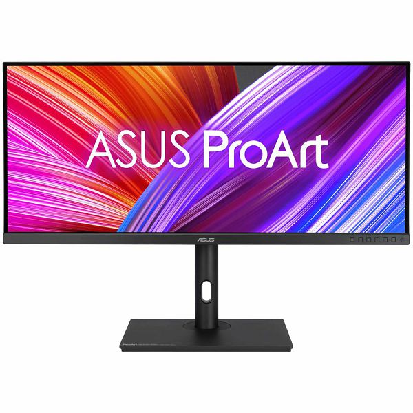 ASUS ProArt Display PA348CGV Professional Monitor - 34, IPS, 21:9, Ultra-wide QHD (3440 x 1440), Color Accuracy dE < 2, Calman Verified, 98% DCI-P3, USB-C, 120Hz, FreeSync Premium Pro, Ergonomic Sta