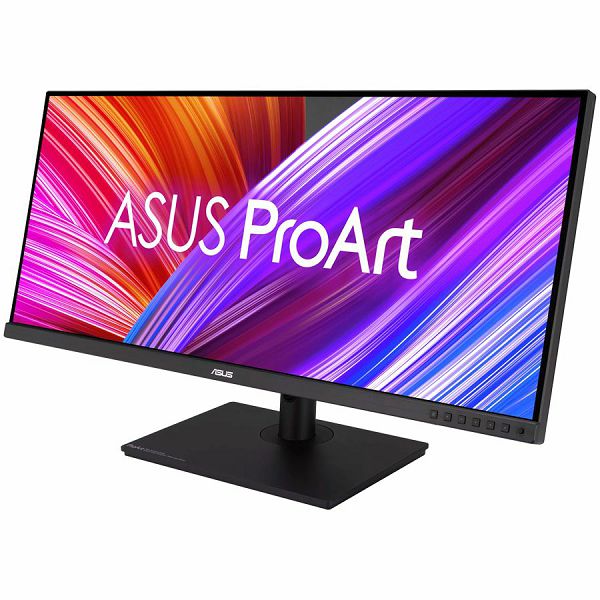 ASUS ProArt Display PA348CGV Professional Monitor - 34, IPS, 21:9, Ultra-wide QHD (3440 x 1440), Color Accuracy dE < 2, Calman Verified, 98% DCI-P3, USB-C, 120Hz, FreeSync Premium Pro, Ergonomic Sta