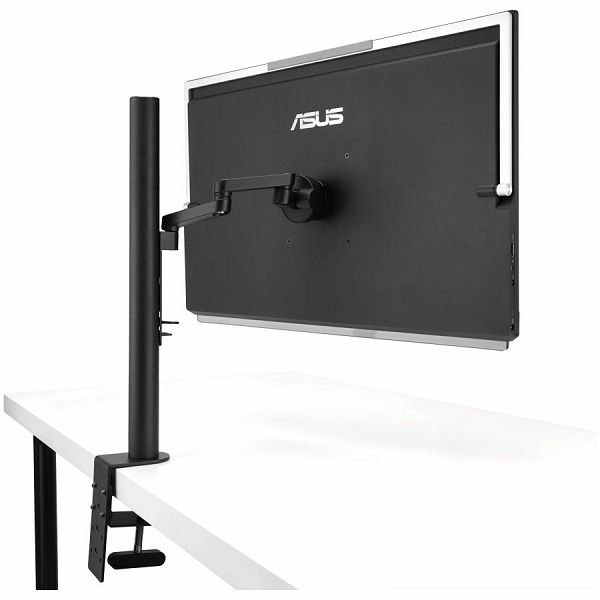 ASUS ZenScreen MB249C portable monitor - 24 (23.8 viewable) FHD (1920 x 1080), frameless panel, IPS technology, anti-glare, USB-C, speakers, carrying handle/kickstand design, C-clamp, partition ho