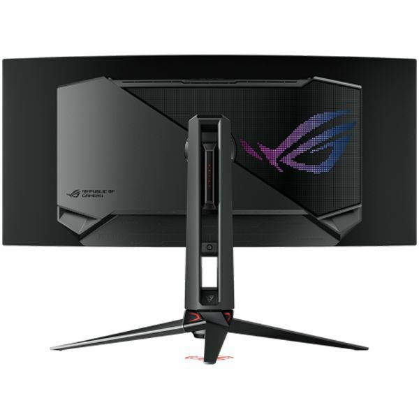 ASUS ROG Swift OLED PG34WCDM Curved Gaming Monitor - 34" (33.9" viewable), UWQHD (3440 x 1440), OLED, 800R Curvature, 240 Hz, 0.03 ms (GTG), G-SYNC compatible, custom heatsink, uniform brightness, ROG