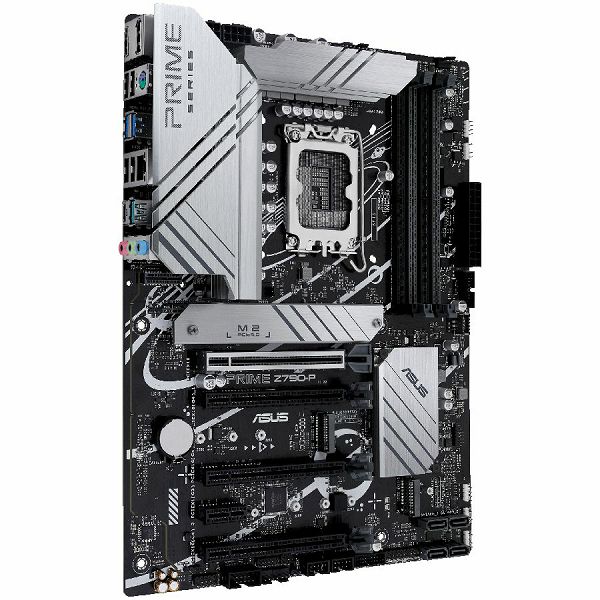 ASUS PRIME Z790-P LGA1700 ATX MB - Intel Z790 4xDIMM DDR5 3xM.2 4xSATA PCIe 5.0 2.5Gb Ethernet 1xDisplayPort 1xHDMI with Aura Sync support