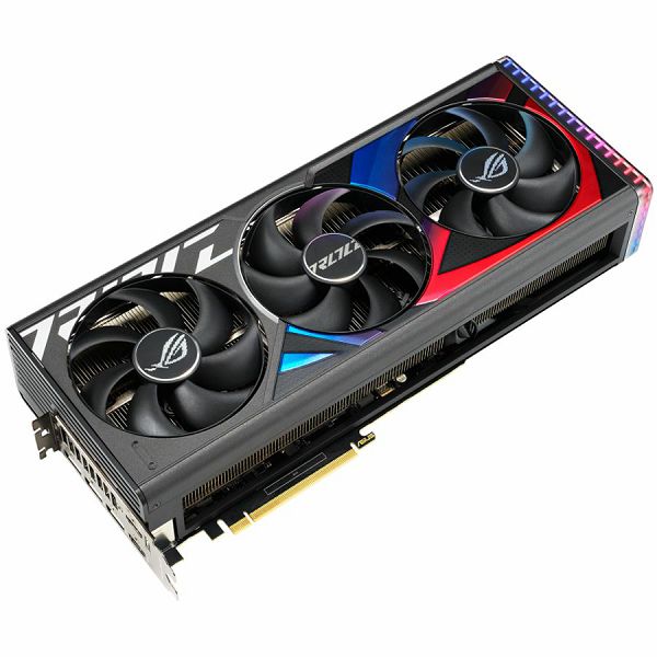 ASUS Video Card NVidia ROG Strix GeForce RTX 4090 OC Edition 24GB GDDR6X VGA with DLSS 3 and chart-topping thermal performance, PCIe 4.0, 2xHDMI 2.1a, 3xDisplayPort 1.4a