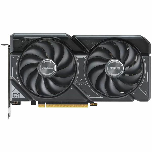 ASUS Video Card NVidia Dual GeForce RTX 4060 Ti Advanced Edition 16GB GDDR6 VGA with two powerful Axial-tech fans and a 2.5-slot design for broad compatibility, PCIe 4.0, 1xHDMI 2.1a, 3xDisplayPort 1.