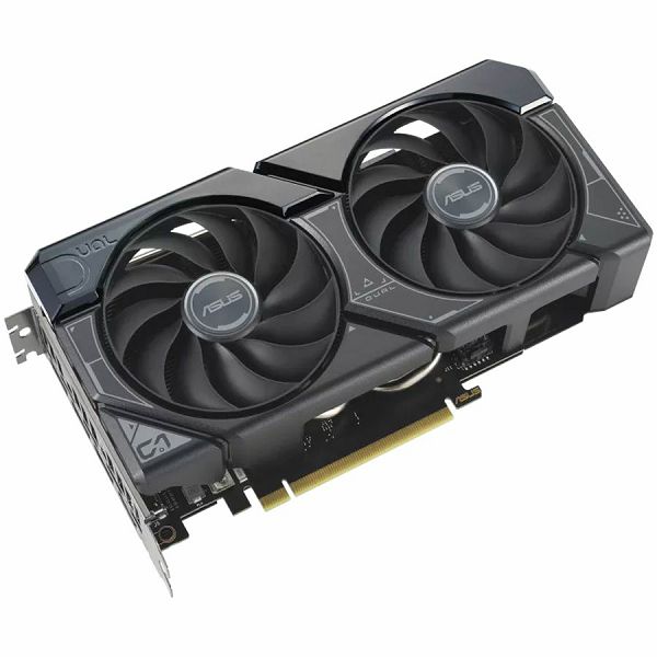 ASUS Video Card NVidia Dual GeForce RTX 4060 Ti Advanced Edition 16GB GDDR6 VGA with two powerful Axial-tech fans and a 2.5-slot design for broad compatibility, PCIe 4.0, 1xHDMI 2.1a, 3xDisplayPort 1.