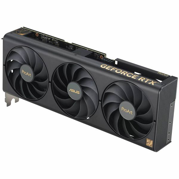 ASUS Video Card NVidia ProArt GeForce RTX 4060 OC Edition 8GB GDDR6 VGA bring elegant and minimalist style to empower creator PC builds, PCIe 4.0, 1xHDMI 2.1a, 3xDisplayPort 1.4a