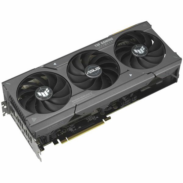 ASUS Video Card AMD Radeon TUF Gaming Radeon RX 7600 XT OC Edition 16GB GDDR6 VGA optimized inside and out for lower temps and durability, PCIe 4.0, 1xHDMI 2.1, 3xDisplayPort 2.1
