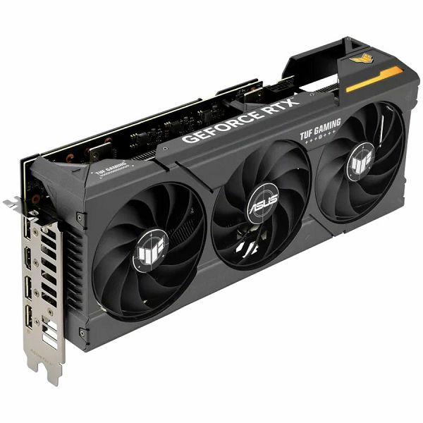 ASUS Video Card NVidia TUF Gaming GeForce RTX 4070 SUPER OC Edition 12GB GDDR6X VGA with DLSS 3, lower temps, and enhanced durability, PCIe 4.0, 1xHDMI 2.1a, 3xDisplayPort 1.4a