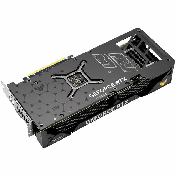 ASUS Video Card NVidia TUF Gaming GeForce RTX 4070 SUPER OC Edition 12GB GDDR6X VGA with DLSS 3, lower temps, and enhanced durability, PCIe 4.0, 1xHDMI 2.1a, 3xDisplayPort 1.4a