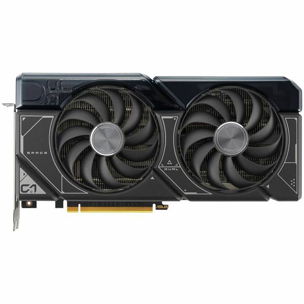 ASUS Video Card NVidia Dual GeForce RTX 4070 SUPER OC Edition 12GB GDDR6X VGA with two powerful Axial-tech fans and a 2.56-slot design for broad compatibility, PCIe 4.0, 1xHDMI 2.1a, 3xDisplayPort 1.4