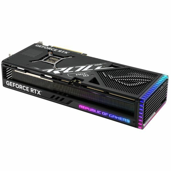 ASUS Video Card NVidia ROG Strix GeForce RTX 4080 SUPER 16GB GDDR6X VGA with DLSS 3 and chart-topping thermal performance, PCIe 4.0, 2xHDMI 2.1a, 3xDisplayPort 1.4a