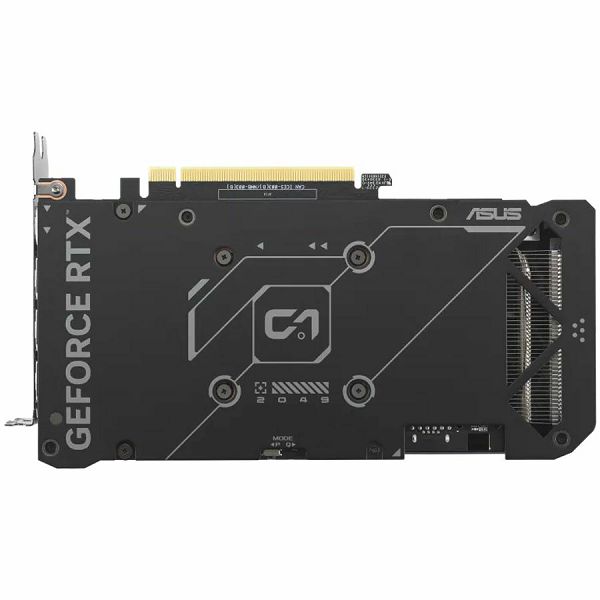 ASUS Video Card NVidia Dual GeForce RTX 4070 SUPER EVO OC Edition 12GB GDDR6X VGA with two powerful Axial-tech fans and a 2.5-slot design for broad compatibility, PCIe 4.0, 1xHDMI 2.1a, 3xDisplayPort 