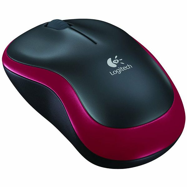 LOGITECH Wireless Mouse M185 - EER2 - RED