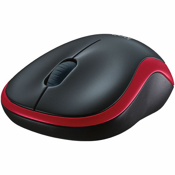 LOGITECH Wireless Mouse M185 - EER2 - RED