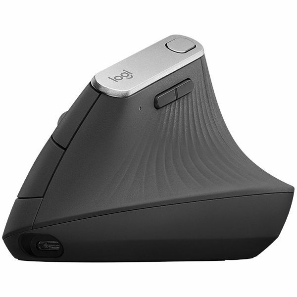 LOGITECH MX Vertical Advanced Ergonomic Mouse - GRAPHITE - 2.4GHZ/BT - N/A - EMEA