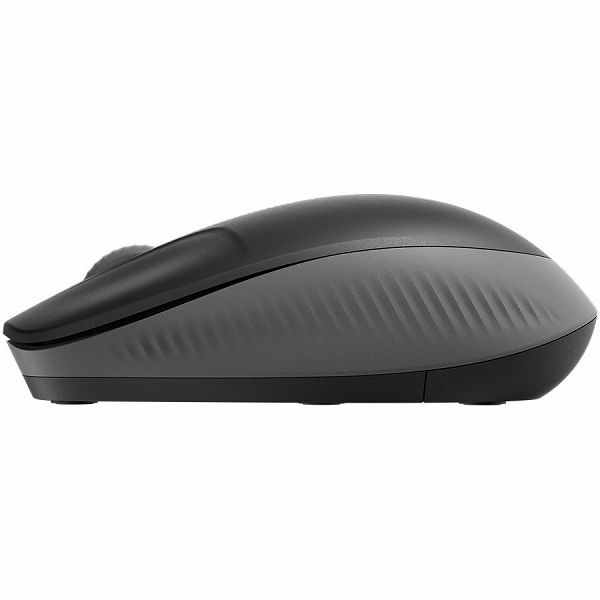 LOGITECH M190 Full-size wireless mouse - MID GREY - 2.4GHZ - EMEA - M190