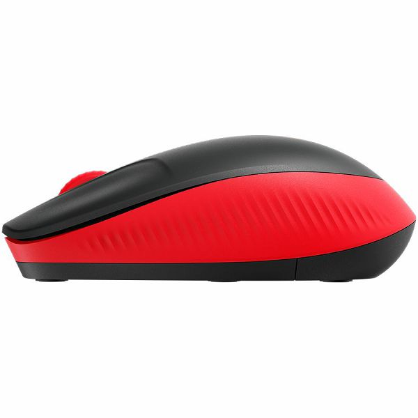 LOGITECH M190 Full-size wireless mouse - RED - 2.4GHZ - EMEA - M190