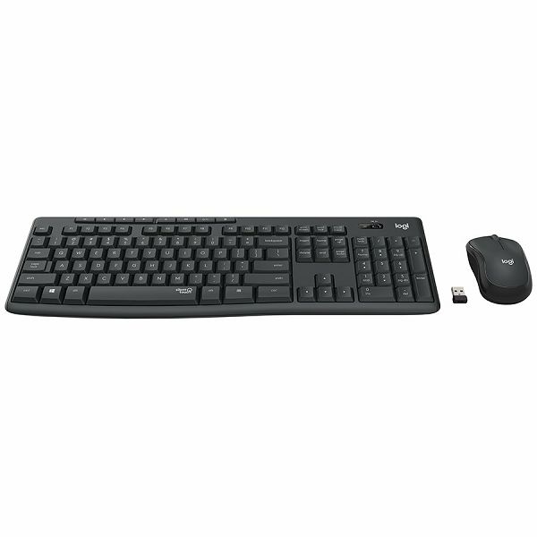 LOGITECH MK295 Silent Wireless Combo - GRAPHITE - HRV-SLV - 2.4GHZ - N/A - INTNL