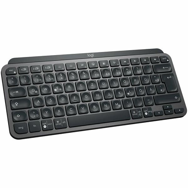 LOGITECH MX Keys Mini Minimalist Wireless Illuminated Keyboard - GRAPHITE - US INTL - 2.4GHZ/BT - INTNL