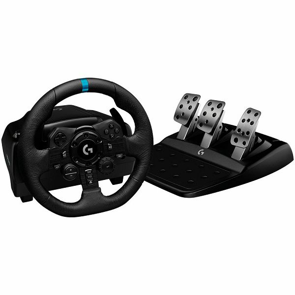 LOGITECH G923 Racing Wheel and Pedals for PS4 and PC - USB - PLUGC - EMEA - EU