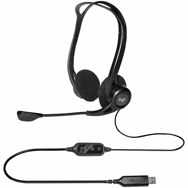 LOGITECH Corded USB Stereo Headset PC 960 - Business EMEA