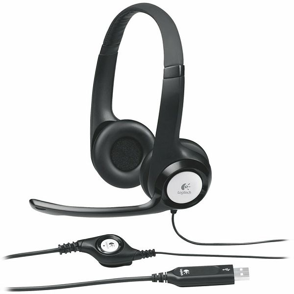 LOGITECH Corded USB Headset H390 - EMEA