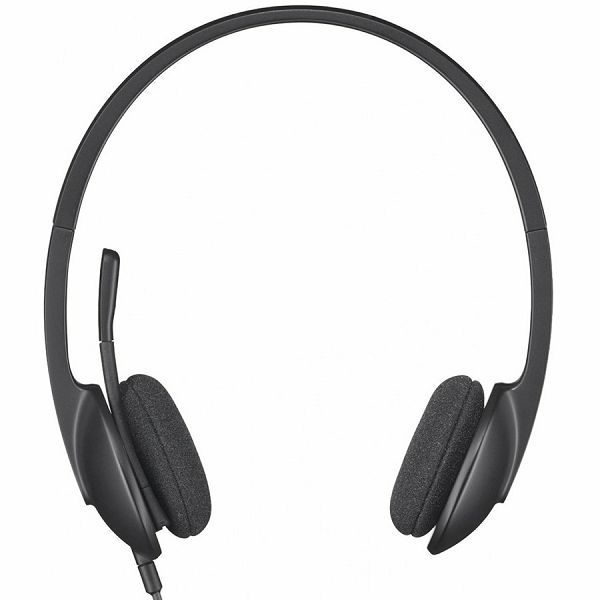 LOGITECH Corded USB Headset H340 - EMEA - BLACK