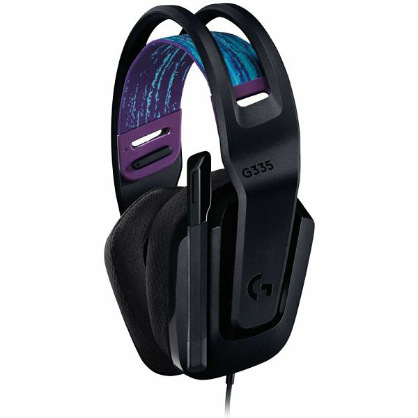 LOGITECH G335 Wired Gaming Headset - BLACK - 3.5 MM - EMEA - 914