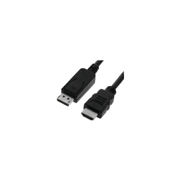 Roline VALUE DisplayPort kabel v1.1, DP(M) - HDMI(M)-TV, 1.0m