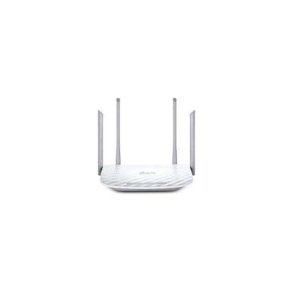 Router TP-Link AC1200 Dual-Band Wi-Fi Router,  802.11ac/a/b/g/n, 867Mbps at 5GHz + 300Mbps at 2.4GHz,, 5 10/100M Ports,1 USB 2.0 port,  2 fixed antennas, WPS,  IPv6 Ready, Tether App