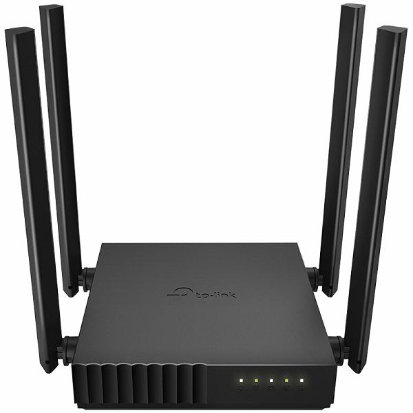 AC1200 Wireless Dual Band Router, 867 at 5 GHz +300 Mbps at 2.4 GHz, 802.11ac/a/b/g/n, 1 10/100 Mbps WAN port + 4 10/100 Mbps LAN ports, 4 external 5dBi antennas, support MU-MIMO, Beamforming, support