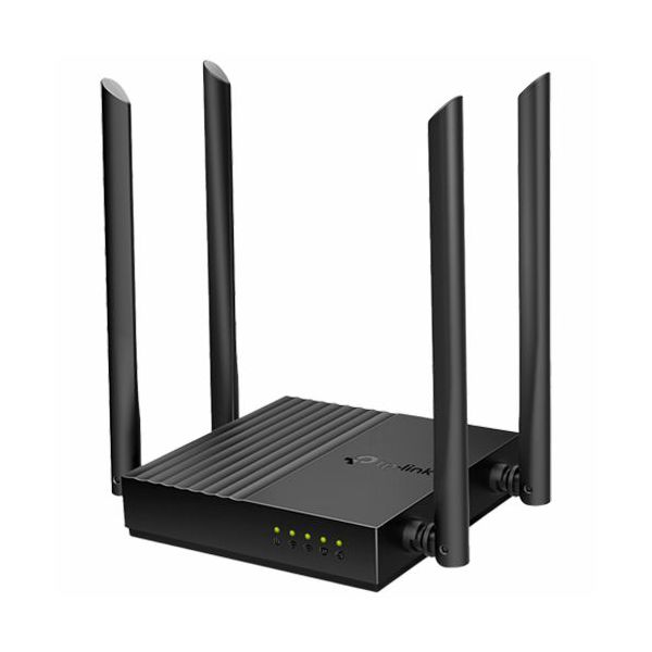 AC1200 Dual-Band Wi-Fi RouterSPEED: 400 Mbps at 2.4 GHz + 867 Mbps at 5 GHzSPEC: 4× Antennas, 1× Gigabit WAN Port + 4× Gigabit LAN PortsFEATURE: Tether App, WPA3, Access Point Mode, IPv6 Supported, IP