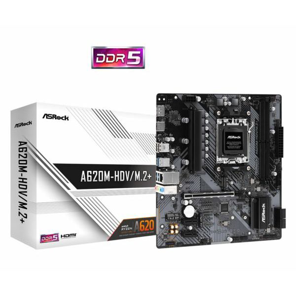 Asrock AMD AM5 A620M-HDV M.2