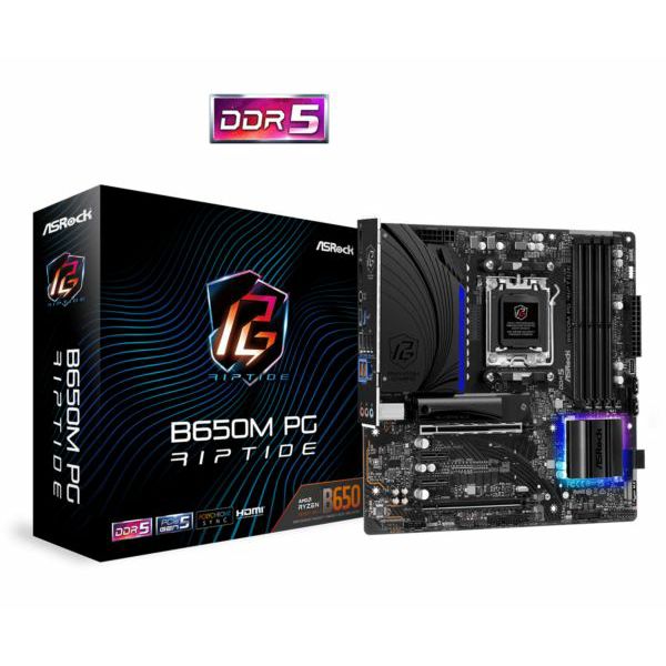 Asrock AMD AM5 B650M PG RIPTIDE