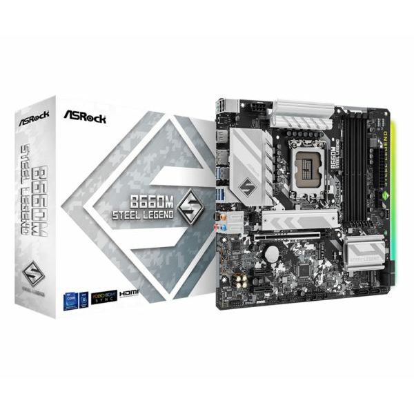 Asrock Intel LGA1700 B660M STEEL LEGEND