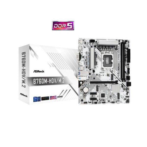 Asrock Intel LGA1700 B760M-HDV M.2