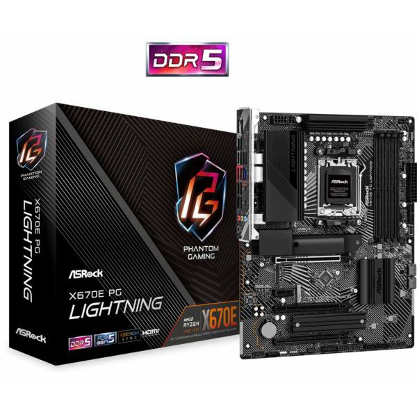 Asrock AMD AM5 X670E PG LIGHTNING