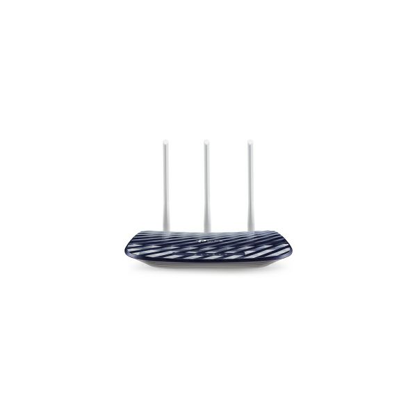 TP-Link AC750 Archer C20 bežični usmjerivač (Dual-Band Router) 300Mbps/433Mbps (2.4GHz/5GHz), 802.11a/b/g/n/ac, 1×WAN, 4×LAN, WPS, 3×fiksna antena