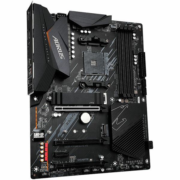 GIGABYTE Mainboard Desktop B550 AORUS ELITE V2 DDR4 (Socket AM4, 4x DDR4 up to 128GB, 1x PCI--Ex16x16 CPU, 3x PCI-Ex16 x2, x1_2,x1_1 Chipset, 2x M.2, 4x SATA 6Gb/s, 1xDP, 1xHDMI, 2x USB Gen2, 3x USB G