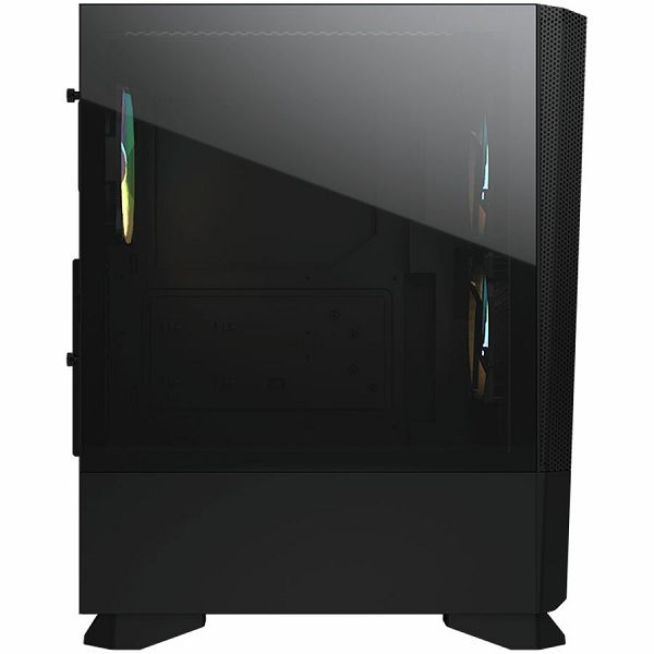 COUGAR | MX430 Mesh RGB Black | PC Case | Mid Tower / Mesh Front Panel / 3 x ARGB Fans / 4mm TG Left Panel