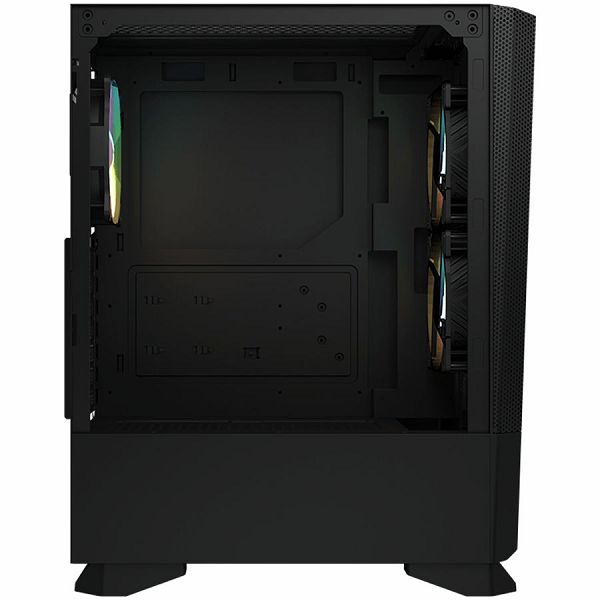 COUGAR | MX430 Mesh RGB Black | PC Case | Mid Tower / Mesh Front Panel / 3 x ARGB Fans / 4mm TG Left Panel