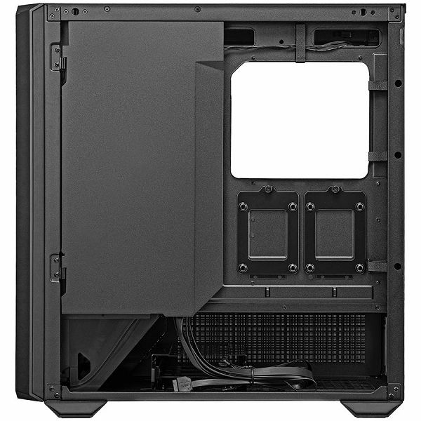 COUGAR | MX600 Black | PC Case | Mid Tower / Mesh Front Panel / 3 x 140mm + 1 x 120mm Fans / Transparent Left Panel