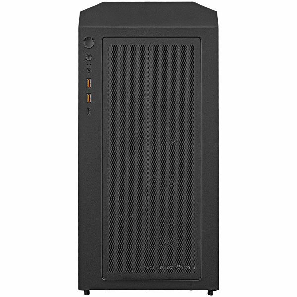 COUGAR | Uniface RGB Black | PC Case | Mid Tower / Mesh Front Panel / 4 x 120mm ARGB Fans / TG Left Panel / Black