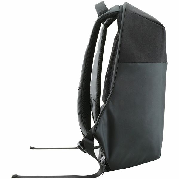 Anti-theft backpack for 15.6"-17" laptop, material 900D glued polyester and 600D polyester, black, USB cable length0.6M, 400x210x480mm, 1kg,capacity 20L