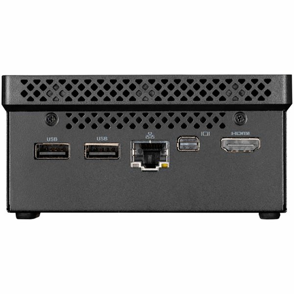 GIGABYTE BRIX HDD Fanless, Intel Celeron N4500 2.8GHz 2C, Intel UHD Graphics, 1x DDR4 SODIMM 2933Mhz (Max. 16GB), 1xM.2 PCIe X2/SATA, 1x2.5" HDD/SSD slot, 1x HDMI, 1x mDP, 3x USB3.0, 1x USB Type-C, 1G
