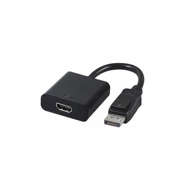 Gembird DisplayPort to HDMI adapter cable, black