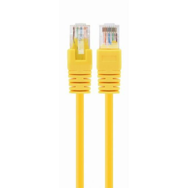 Gembird CAT5e UTP Patch cord, yellow, 0,25 m