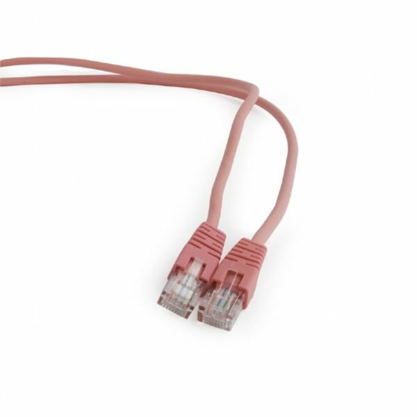 Gembird CAT5e UTP Patch cord, pink, 0,5 m