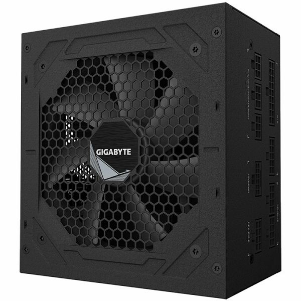 GIGABYTE UD750GM PG5 Power Supply 750W, PCIe Gen5 16Pin, Modular, 80 PLUS Gold, Japanese capacitors, 120mm smart control fan, EU plug