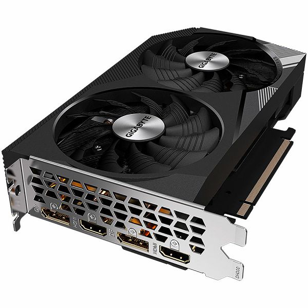 GIGABYTE Video Card NVIDIA GeForce RTX 3060 WINDFORCE OC 12G GDDR6 12GB/192bit, PCI-E 4.0 x16, 2xHDMI, 2xDP, WINDFORCE 2X, Retail