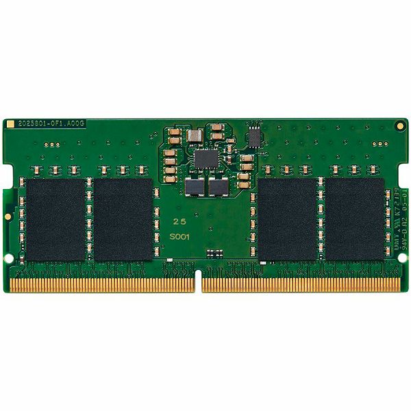 Kingston DRAM Notebook Memory 8GB DDR5 4800MT/s SODIMM, EAN: 740617328783